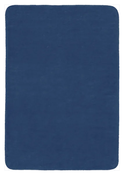 Bio Baumwoll Kuscheldecke, indigo